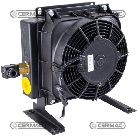 Scambiatore di calore in alluminio Portata olio 20 ÷ 80 l/min Voltaggio 12 V 83641 | NewgardenAgri.com