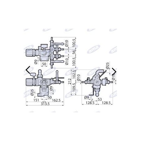 Unidad de control remoto GS35S para pulverización 88931