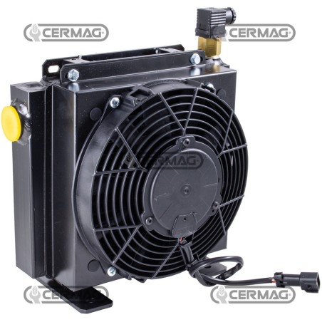 Scambiatore di calore in alluminio Portata olio 20 ÷ 80 l/min Voltaggio 12 V 82974 | NewgardenAgri.com