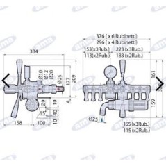 AR UCM 4-way remote control unit for spraying 88933 | NewgardenAgri.com