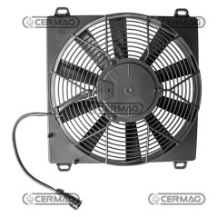 Elektrischer Lüfter für Wärmetauscher - Absaugung, Spannung 24 V, Durchmesser 280 mm, 84182 | NewgardenAgri.com