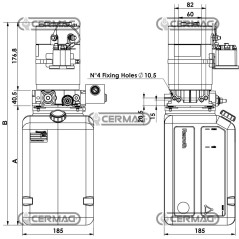 MINI CENTRALINA NUDA 83608