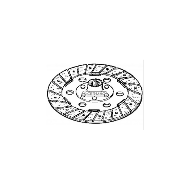 CARRARO clutch disc for agricultural tractor tigron 3200 3800 4000 4200 15738
