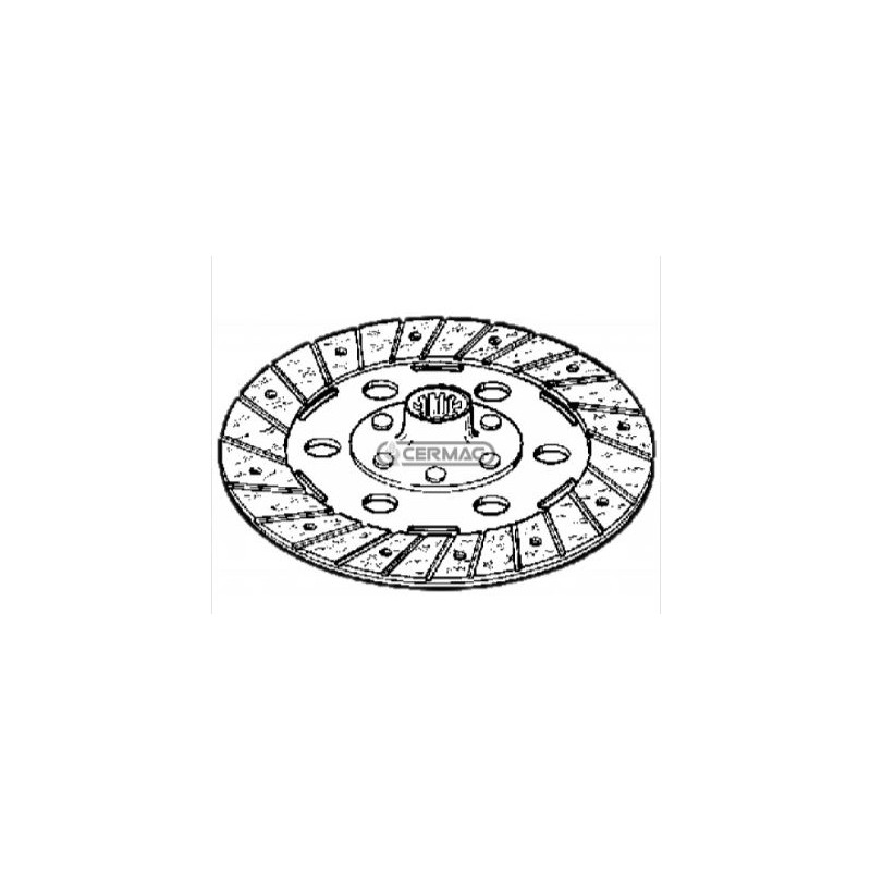 SAME clutch disc for minitauro 60 orchard agricultural tractor 15446 SAME clutch disc for minitauro 60 orchard agricultural tractor 15446