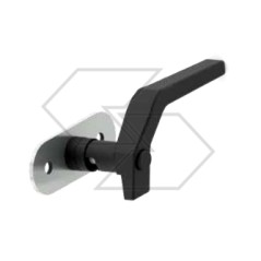 Left-side window closing handle for agricultural tractor door | NewgardenAgri.com