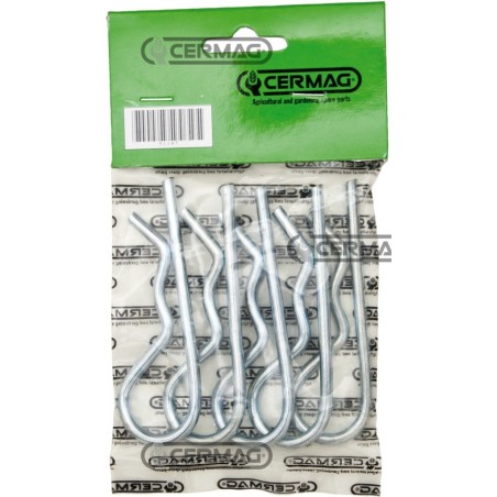 Confezione da 10 coppiglie a molla Diametro 2.5x57 mm 51183