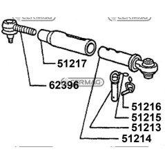 FIAT FRUTTETI 50906 STABILISATOR