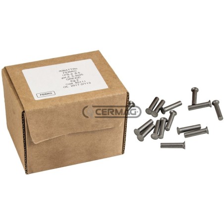 Ribattino per sezioni lama Misura 6.5x13 mm 46181 | NewgardenAgri.com
