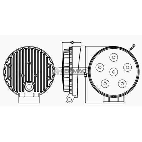1140 lm LED-Arbeitsleuchte (95103)
