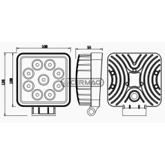 2160 lm 95102 LED-Arbeitsleuchte