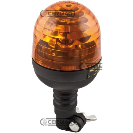 Baliza giratoria con varilla flexible MICROBOULE-R Voltaje 12 V 36211 Sirena | NewgardenAgri.com