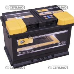 Batería estándar de 12 V - HELLA Capacidad 80 Ah Polo positivo derecho 36103 HELLA | NewgardenAgri.com