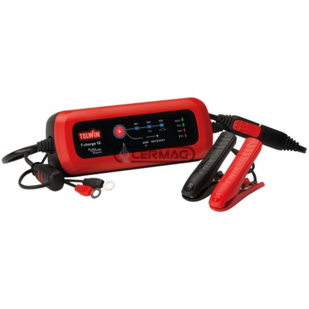 Carica batterie 6/12V - T-CHARGE 12 36782 Telwin | NewgardenAgri.com