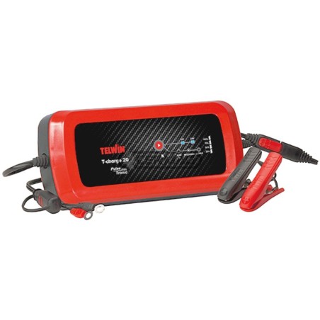 Carica batterie e mantenitore 12/24V - T-CHARGE 20 36945 | NewgardenAgri.com