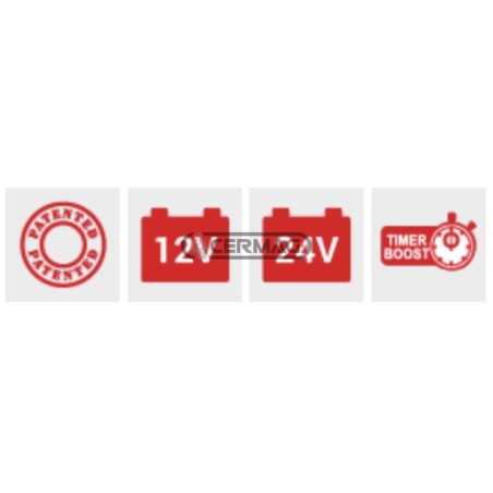 Carica batterie e avviatore 12/24V - ENERGY 1000 START 36792 Telwin