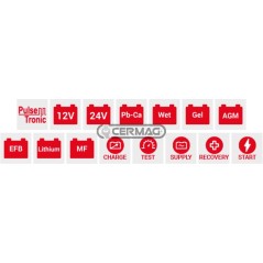 Carica batterie 12/24V DOCTOR START 630 37021 Telwin