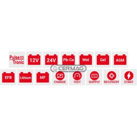 Carica batterie 12/24V DOCTOR START 630 37021 Telwin