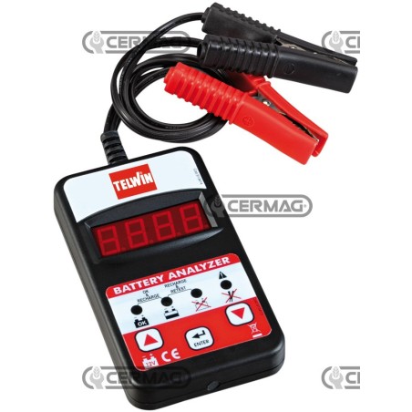 Comprobador digital de baterías DT400 37022 Telwin | NewgardenAgri.com