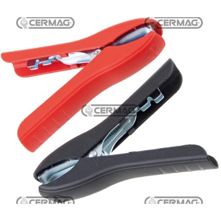 Coppia pinze portacorrente 1 rossa 1 nera Amperaggio 50 A 36877 | NewgardenAgri.com