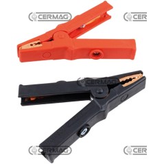 Coppia pinze portacorrente 1 rossa 1 nera Amperaggio 1000 A 36878 | NewgardenAgri.com
