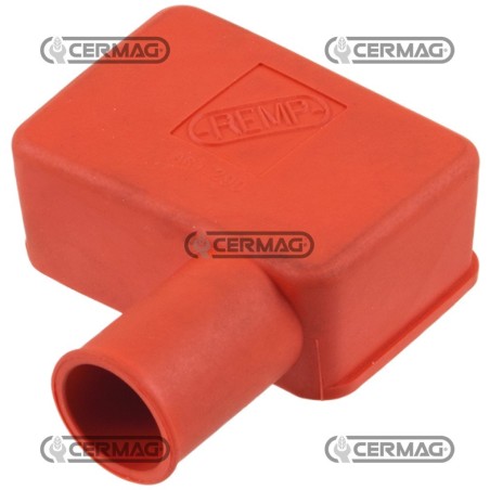 Tapa protectora del terminal de la batería, color rojo, 36827 | NewgardenAgri.com