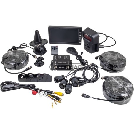 Kit de radar trasero con cámara de vídeo de 7" y sensores 37131 | NewgardenAgri.com