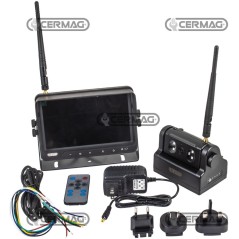 kit video WIRELESS 12-24 Volt magnetico 9" 37130 | NewgardenAgri.com