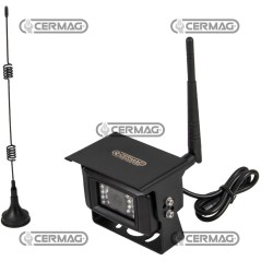 12-24 Volt WIRELESS camera with microphone, antenna and 3 m cable 37132 | NewgardenAgri.com