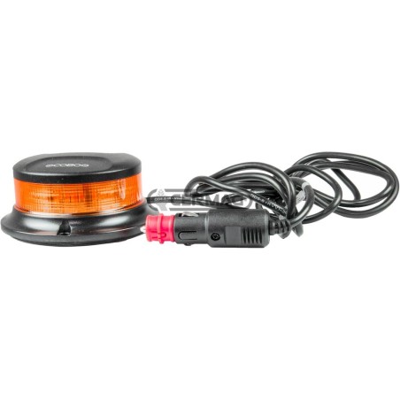Lámpara LED intermitente de 12/24 V con base magnética y fijación de 3 tornillos 36776 COBO | NewgardenAgri.com
