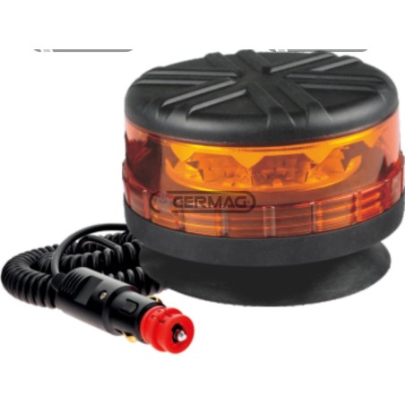 Baliza magnética giratoria LED 95119 de 12-24 V | NewgardenAgri.com