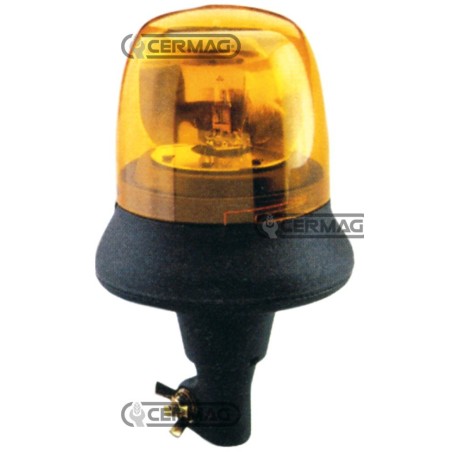 LAMPADA ROTANTE 12V AD ASTA FLESSIBILE 36020 COBO | NewgardenAgri.com