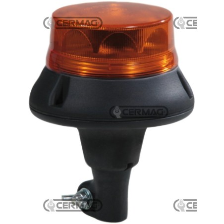 LAMPADA ROTANTE A LED 12/24V AD ASTA FLESSIBILE 36405 COBO | NewgardenAgri.com