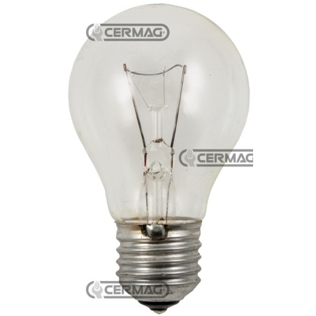 Bombilla de 1 luz, voltaje 24 V, potencia 60 W, casquillo E27, 36128 CERMAG | NewgardenAgri.com