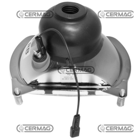 Asymmetrischer Einbauscheinwerfer mit Lampenfassung (Schrauben mit Feder), Anzahl der Leuchten: 3, 35028 COBO