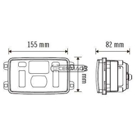 Faro LED 37223