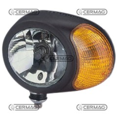 Conjunto de faros con intermitentes delanteros y laterales con cristal transparente 36066 COBO | NewgardenAgri.com