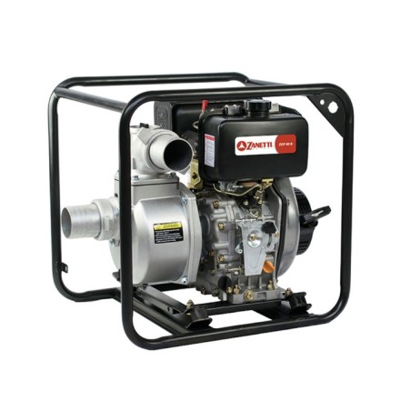 ZANETTI ZDP80BE low head self-priming aluminium diesel motor pump | NewgardenAgri.com