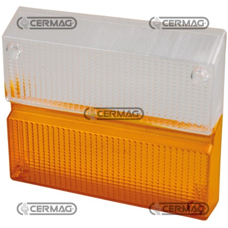 RODOVETRO ANTERIORE (BIANCO-ARANCIO) 35053 COBO | NewgardenAgri.com