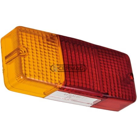RODOVETRO POSTERIORE SINISTRO (ROSSO-ARANCIO) 35097 | NewgardenAgri.com