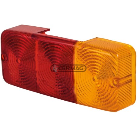 RODOVETRO POSTERIORE DESTRO E SINISTRO (ROSSO-ARANCIO) 36049 COBO | NewgardenAgri.com