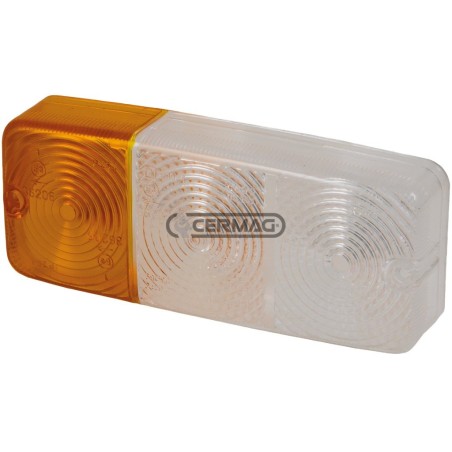 VITRES AVANT DROITE ET GAUCHE (BLANC-ORANGE) 36051 COBO | NewgardenAgri.com