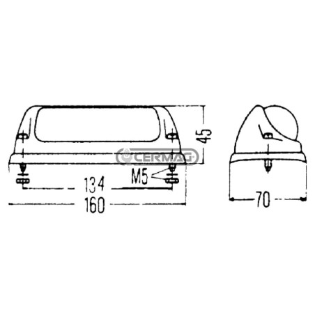 Luz de posición delantera HELLA 36306