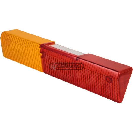 vitre arrière gauche rouge-orange 35077 | NewgardenAgri.com