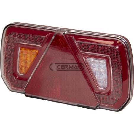 Voll-LED-Multifunktions-Rückleuchte für Anhänger – 252 x 132 mm – SX 36773 COBO | NewgardenAgri.com