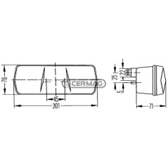 Luz trasera combinada HELLA 36888