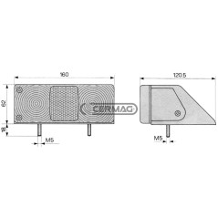FANALE POSTERIORE PER FIAT 35880 COBO
