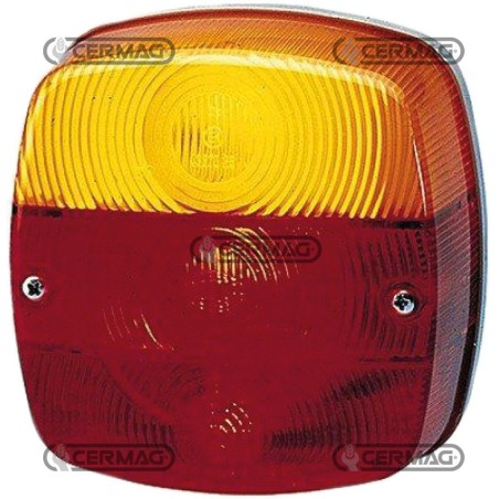 Luz trasera combinada HELLA 36312 con luz de matrícula | NewgardenAgri.com