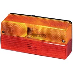 LUZ TRASERA COMBINADA, CON BOMBILLAS, CABLES Y CONECTOR CENTRAL 36346 HELLA | NewgardenAgri.com