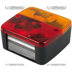 Luz trasera con luz de matrícula 35117 | NewgardenAgri.com