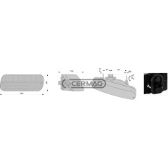 fanale posteriore sx 36801